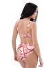 all over print recycled high waisted bikini white right back 65dc68fe64883