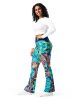 all over print flare leggings white left front 669ba555674e2