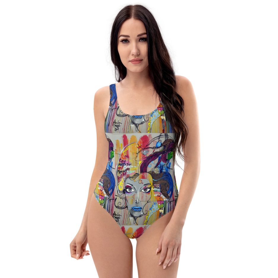 all over print one piece swimsuit white front 669b69ca6b343