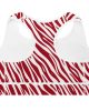 all over print padded sports bra white back 66a8397788778