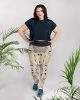 all over print plus size leggings white front 66a83d29de6d8