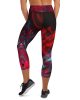 all over print yoga capri leggings white back 669b328522f4a