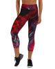 all over print yoga capri leggings white front 669b328522d24