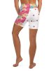 all over print yoga shorts white back 669f441f50f5f