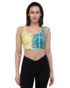 all over print recycled longline sports bra white front 66d68d1362ad4